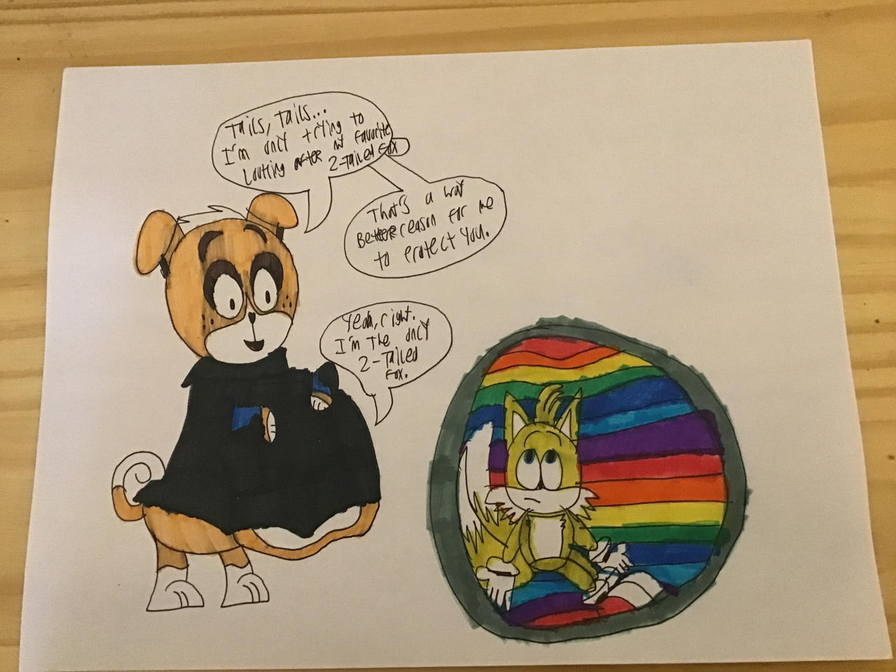 A better reason to protect Tails by Ralsei6644 on DeviantArt