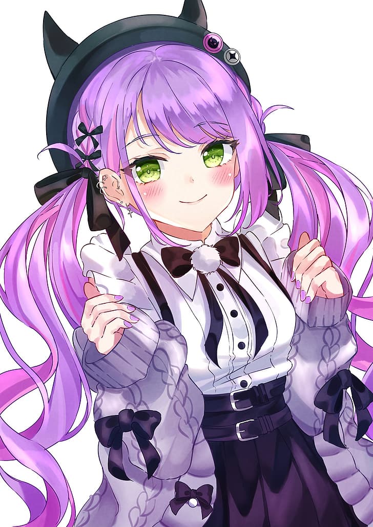 Anime-girls-hololive-tokoyami-towa-purple-hair-smi by Fluffy-cute1 on DeviantArt Anime-girls-hololive-tokoyami-towa-purple-hair-smi by Fluffy-cute1 on DeviantArt
