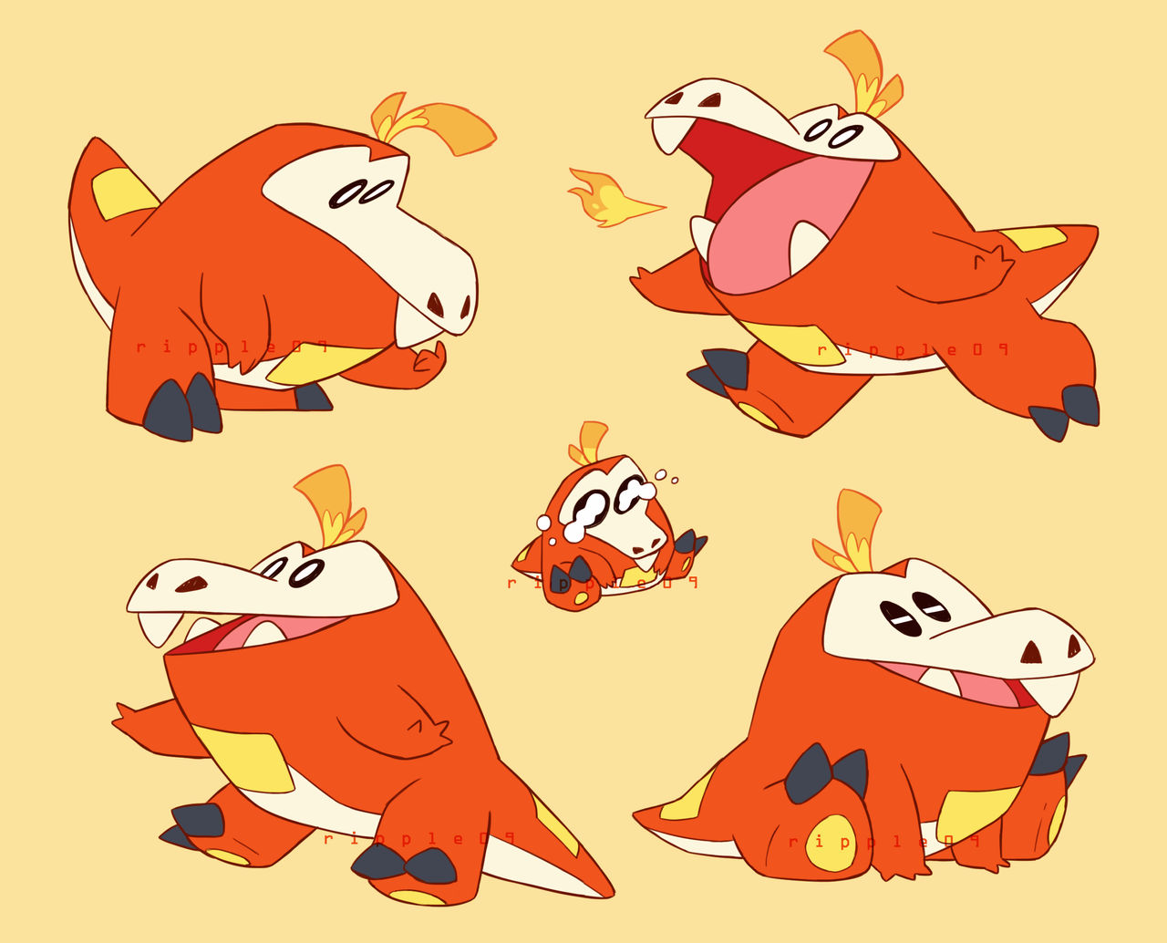 Fuecoco by ripple09 on DeviantArt