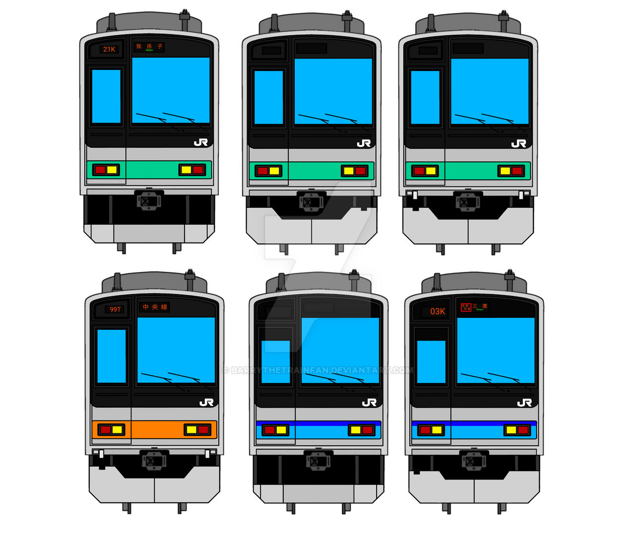 Jr 800 Rrt JR 209-1000 Series And JR E231-800 Series by BarryTheTrainFan on DeviantArt