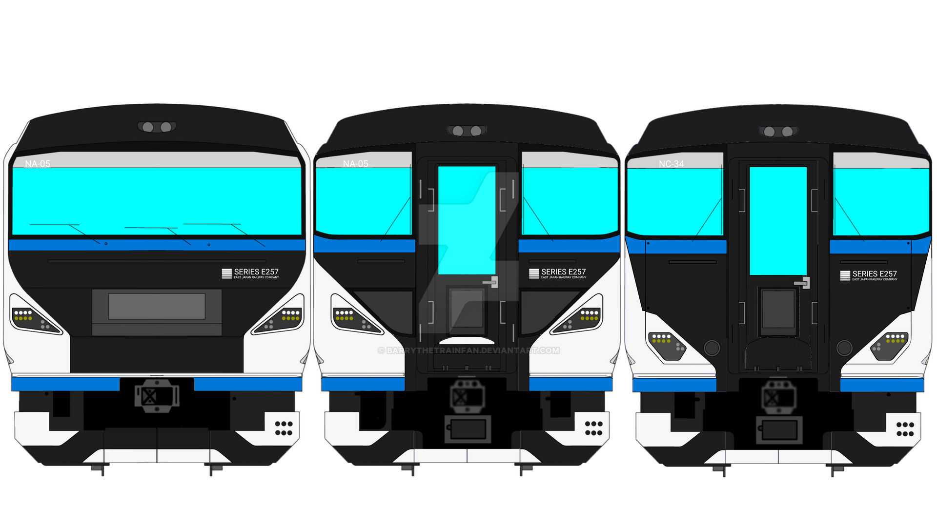 Jr E265 JR E257-2000/2500 Series (Redesign) by BarryTheTrainFan on DeviantArt