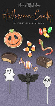 Halloween Candy clipart - Peanut butter cups