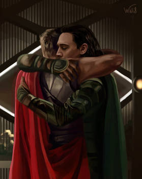 Thor and Loki together to the end!