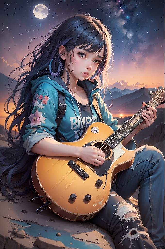 anime-guitar-girl-4k-pc-wallpapers by monkeydluffy9693 on DeviantArt