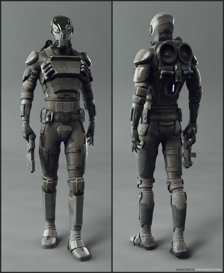 Minerva corporation Shinobi power armor