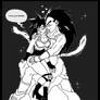 Gokua and Raditz