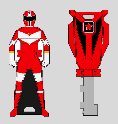 Ranger Key - Zeo Squadron Red Ranger by Gekiblack on DeviantArt