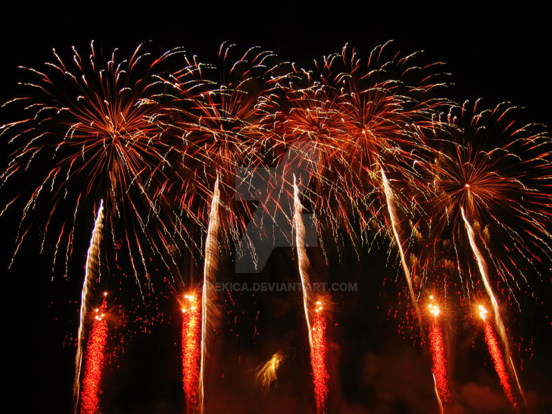 Red Rope Firework red firework by Vekica on DeviantArt