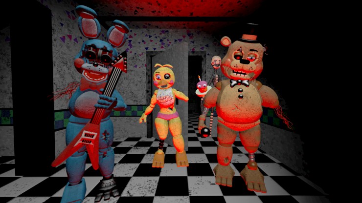 Steam Workshop::Withered Toy Chica Jumpscare