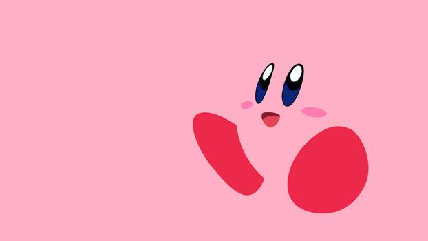 Kirby Minimalist Wallpaper