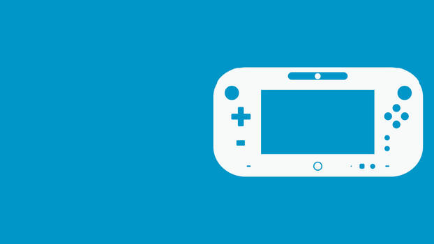 Wii U Controller Minimalist Wallpaper