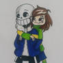 Sans x Chara