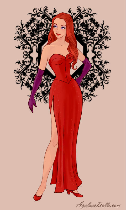 Jessica Rabbit Front Jessica Rabbit by liquidvamp13 on DeviantArt