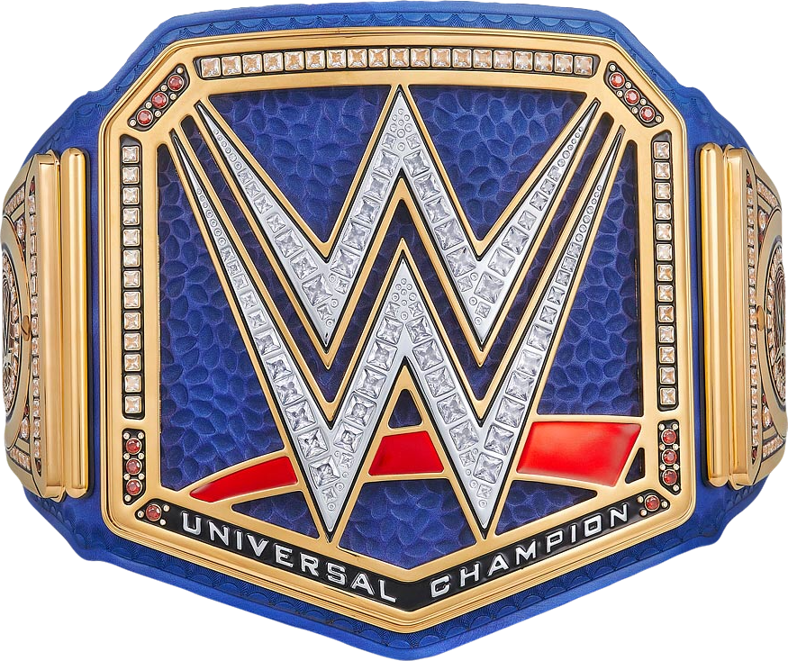 Wwe Universal Championship Blue Render By Wrestlenews On Deviantart