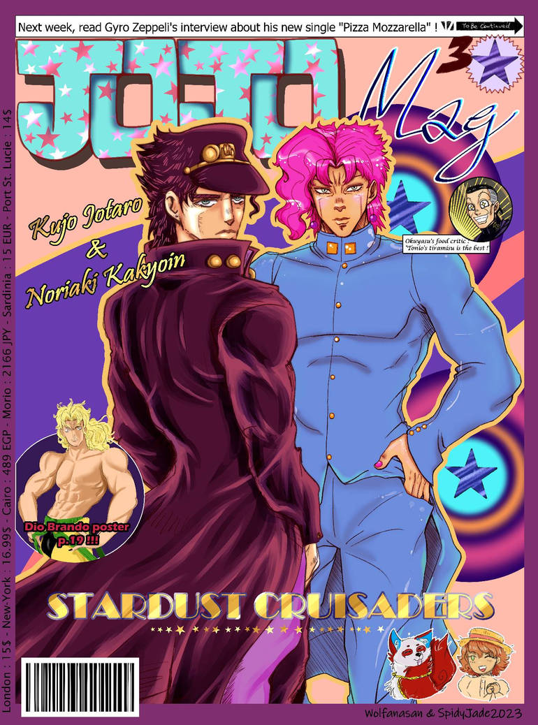 Jojo magazine by Wolfanasan on DeviantArt