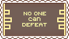 Stamp: No One Can Defeat