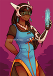 Overwatch Fanzine: Symmetra by Southrobin