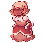 Pixel Padparadscha by Southrobin