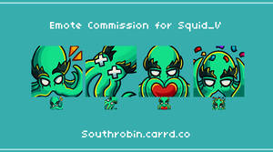 Comm: Squid Emotes by Southrobin