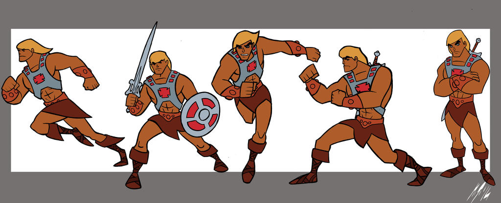 He Man Rigged Model He-man model sheet1 by Granamir30 on DeviantArt