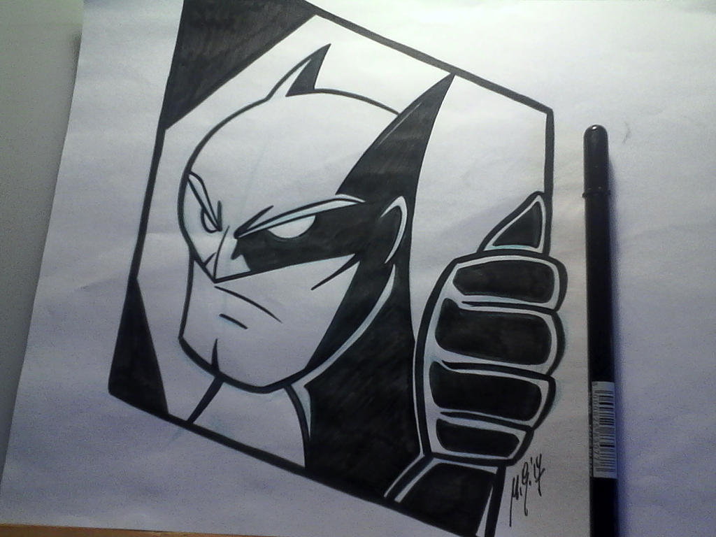 Batman Black and white