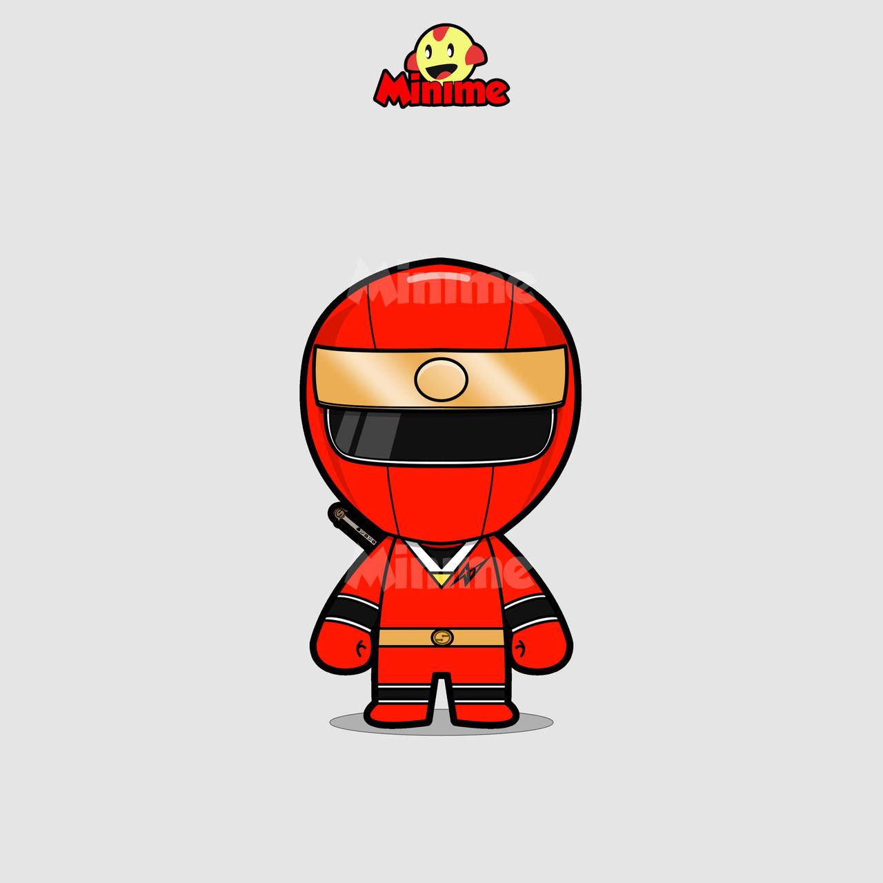 Red kakuranger / Power rangers Alien by boyscomet on DeviantArt