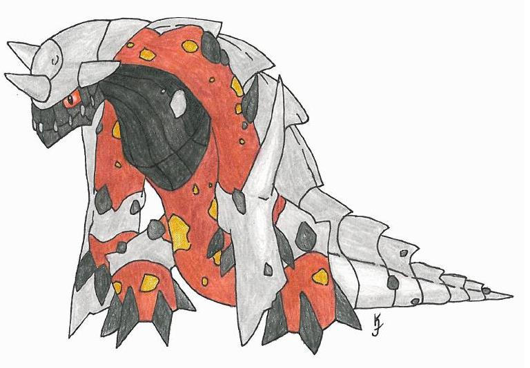 Heatran First Form Heatran Ancient Form by Torus333 on DeviantArt