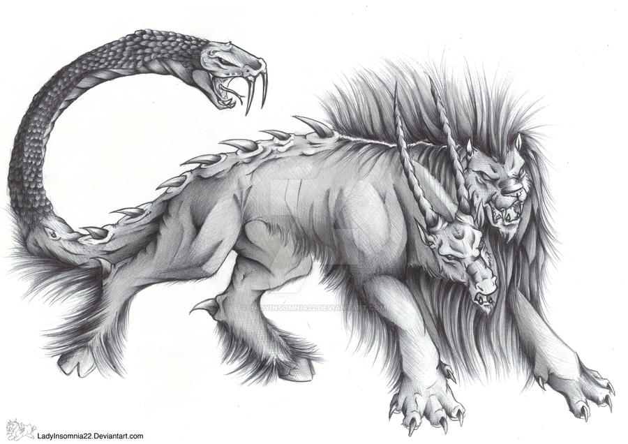 Chimera by LadyInsomnia22 on DeviantArt