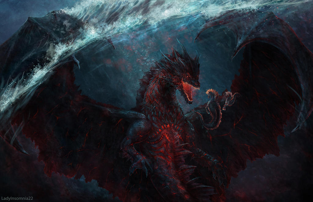 Leviathan with his spies by LadyInsomnia22