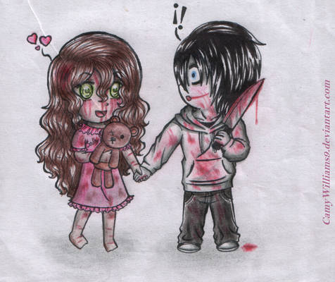 Sally and Jeff Chibi