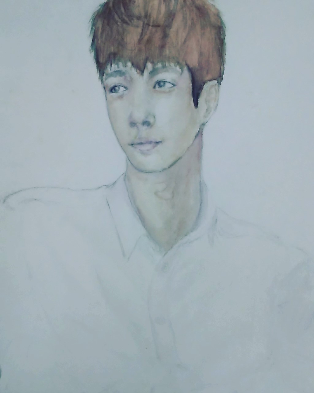 Lay Watercolor Painting