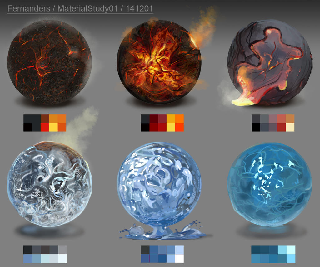 Material Study 02 by fercastz on DeviantArt