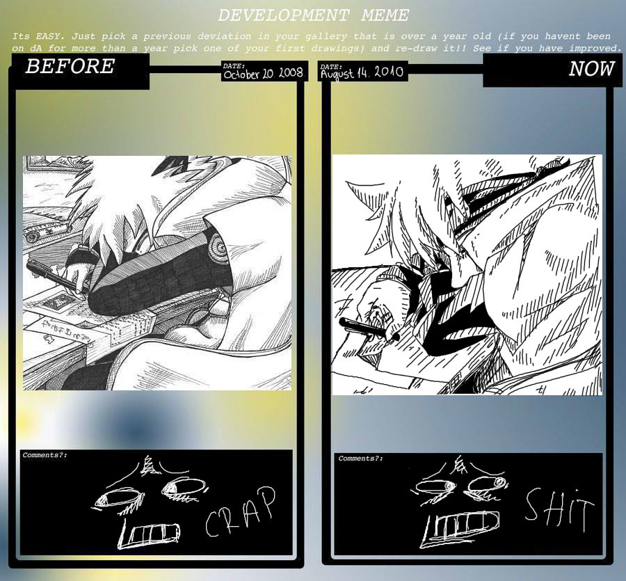 Development meme by Tithenannis on DeviantArt