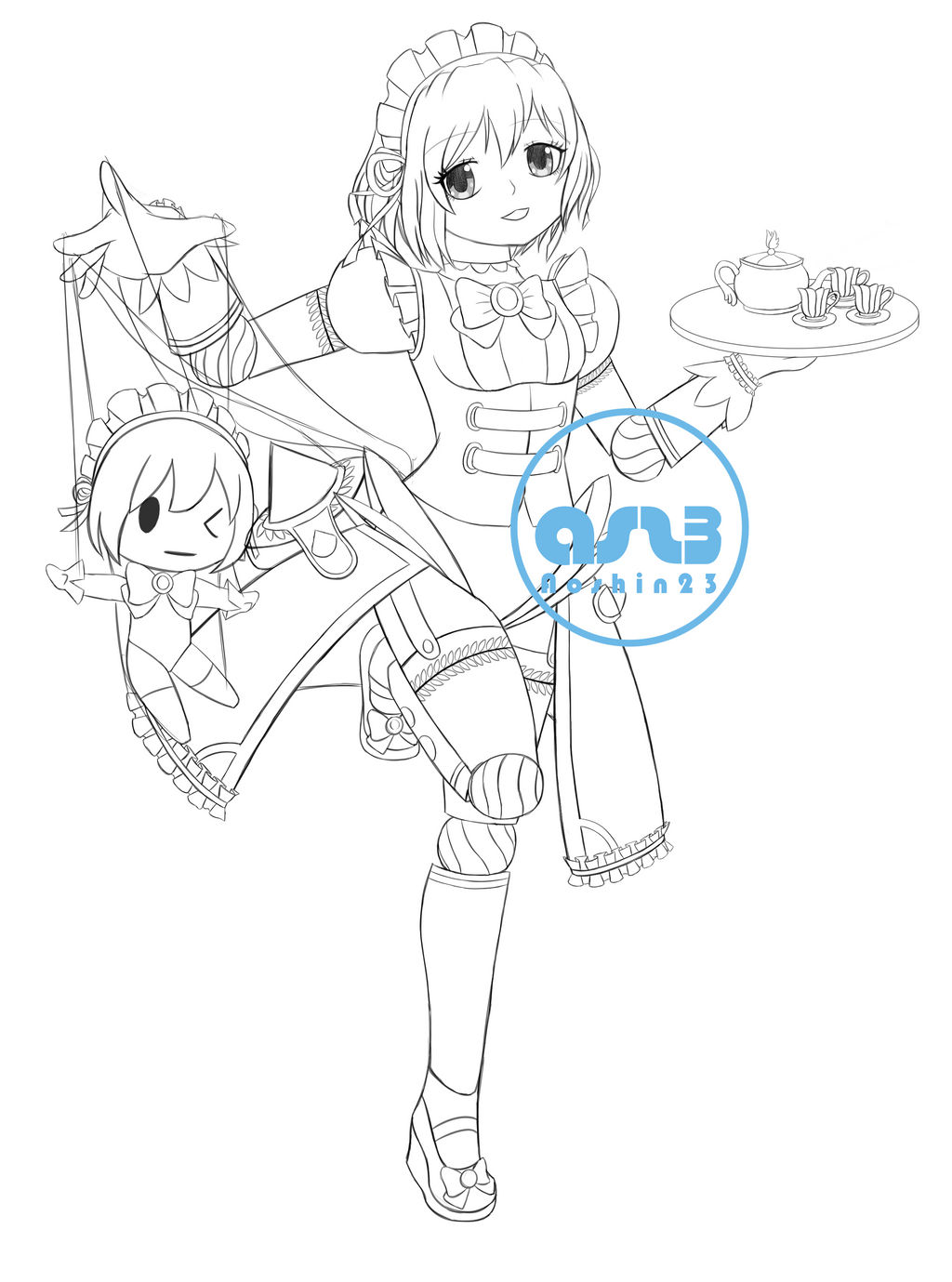 Mobile Legends Angela Sketch Commission By Aoshin23 On Deviantart