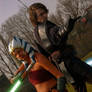 Ahsoka Tano and Anakin Skywalker