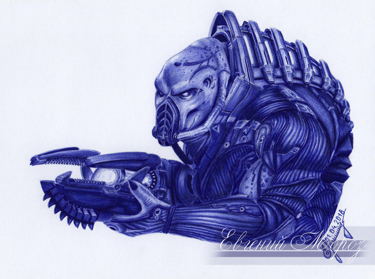 Deviantart Xcom Weapons Muton, XCOM 2. Pen drawing by EvgeniyMoroz on DeviantArt
