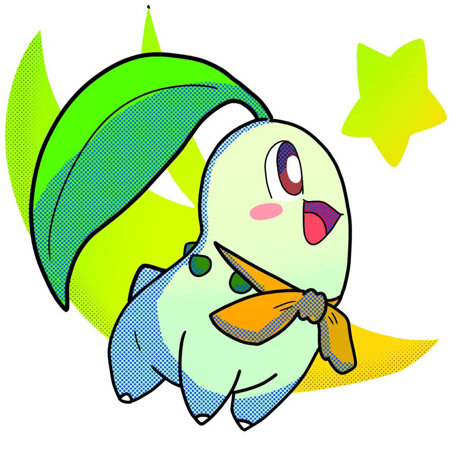 Chikorita Full Color By Cristemberart On DeviantArt chikorita-full-color-by-cristemberart-on-deviantart