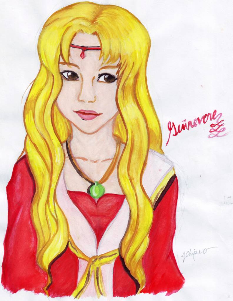 FE6: Guinevere - watercolor