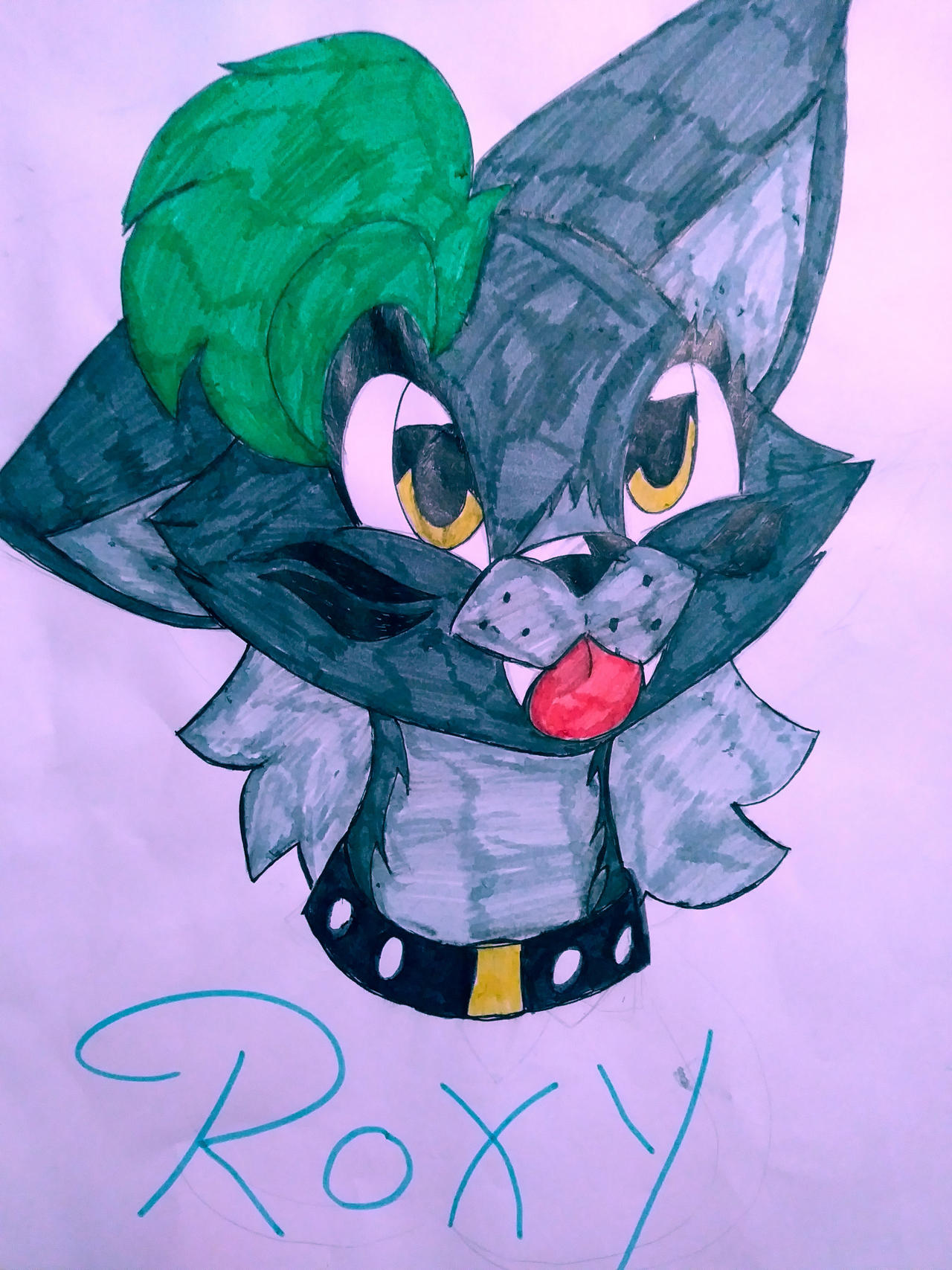 Drawing Roxy Mad Roxy! by LightningStrikeWolf on DeviantArt