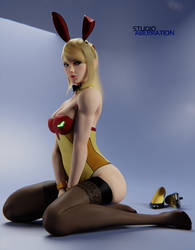 Samus Playboy Bunny 2