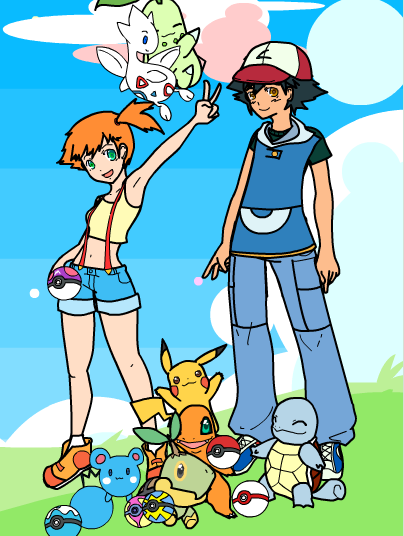 PokeShippy Dressup Result