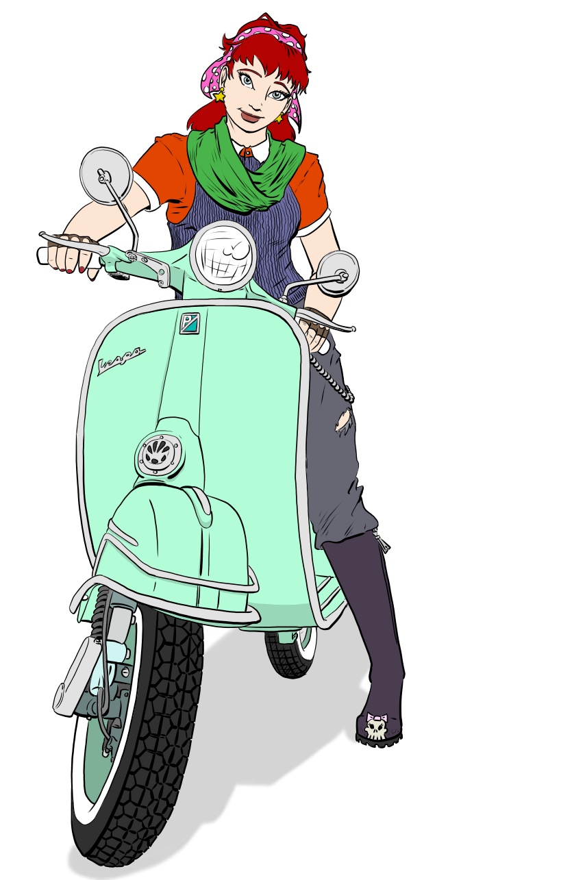 Vespa Rider Look Vespa Rider by thomasofseattle on DeviantArt