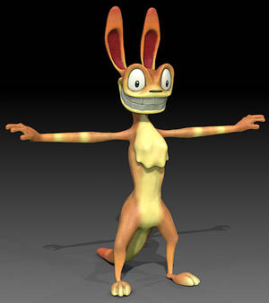 Daxter made in ZBrush