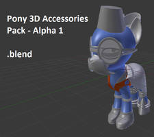 My Little Pony 3D accessories pack - Alpha 1