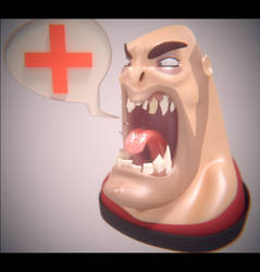 Heavy yelling Medic!