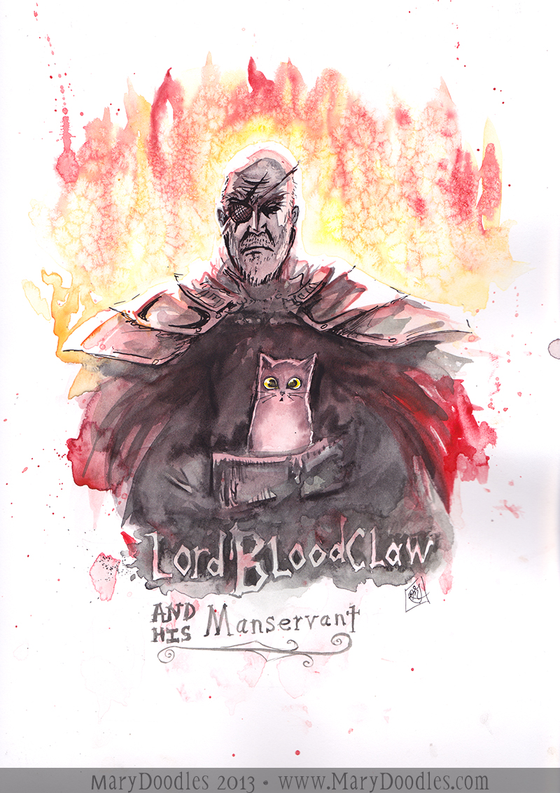 Lord Bloodclaw and his Manservant