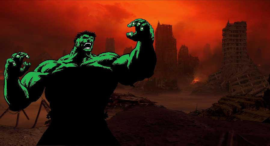 City destroyed by HULK by aburke81 on DeviantArt