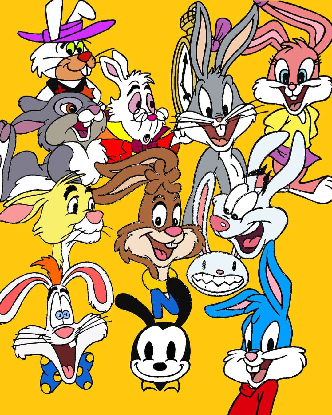 cartoon rabbits by aburke81 on DeviantArt