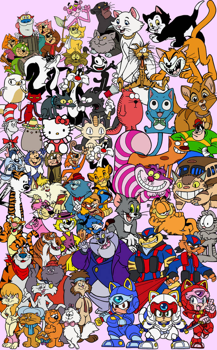 Cartoon Cats V2 by aburke81 on DeviantArt