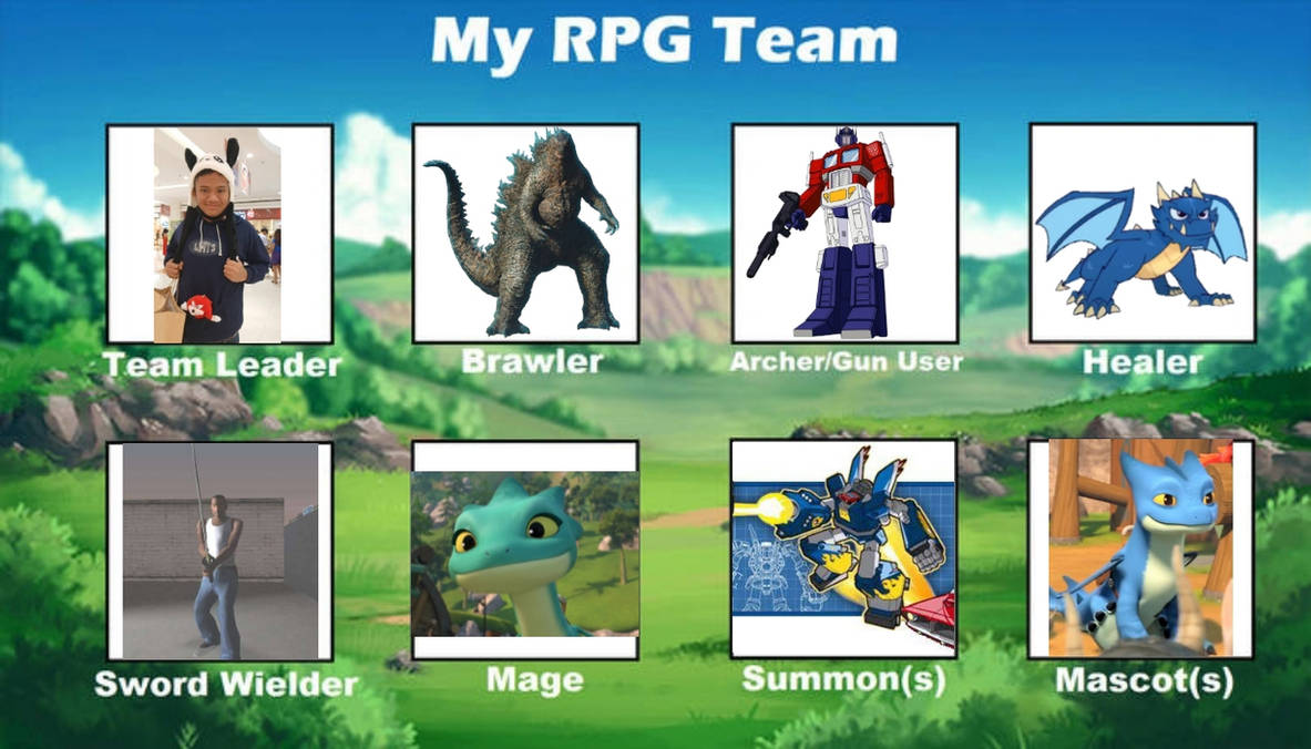 My RPG Team by WXSSHIPPER on DeviantArt